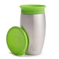 Munchkin Miracle 360 Cups, Stainless Steel Toddler Cup, BPA Free Baby & Toddler Sippy Cup, Non Spill Cup, Dishwasher Safe Baby Cup, Leakproof Childrens Cups, 12+ Months - 10oz/296ml - Adenzo Comfies