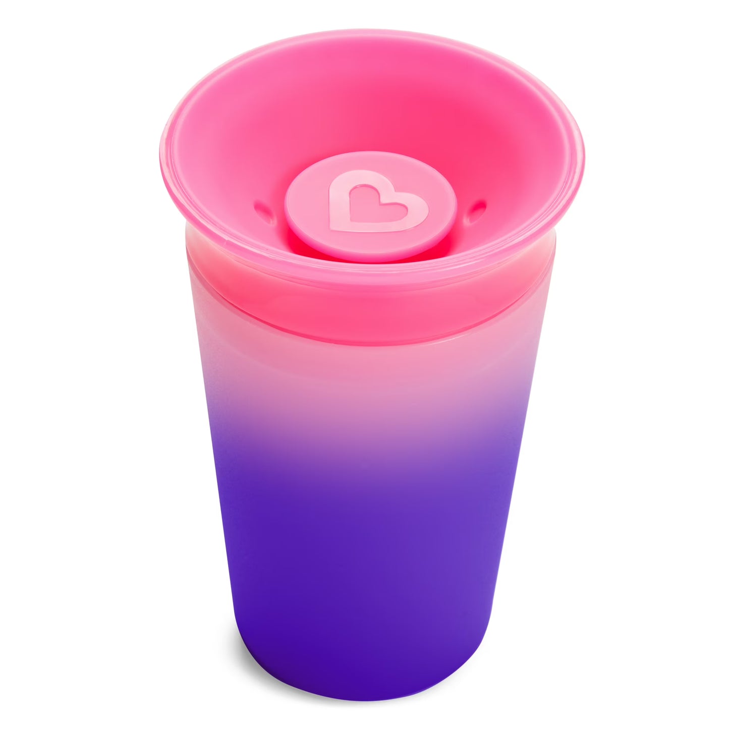 Munchkin Miracle 360˚ Color Changing Sippy Cup, 9 Ounce, Pink, 1 Pack