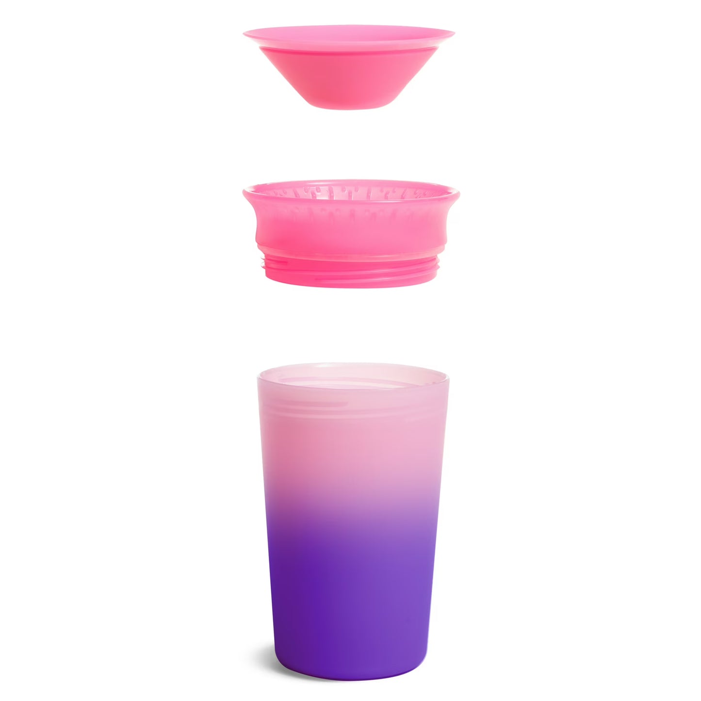 Munchkin Miracle 360˚ Color Changing Sippy Cup, 9 Ounce, Pink, 1 Pack