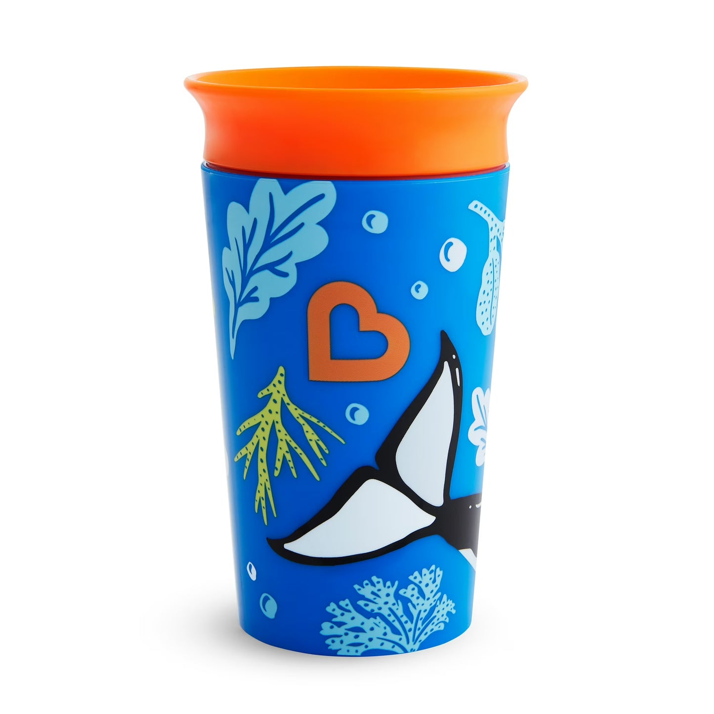 Munchkin Miracle 360 WildLove Sippy Cup, 9 Oz, Orca, 1 Pack
