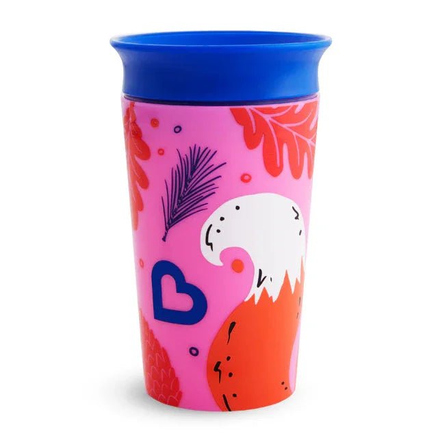Munchkin Miracle 360 WildLove Sippy Cup, 9 oz / 266 ml, Fox - Adenzo Comfies