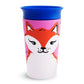 Munchkin Miracle 360 WildLove Sippy Cup, 9 oz / 266 ml, Fox - Adenzo Comfies