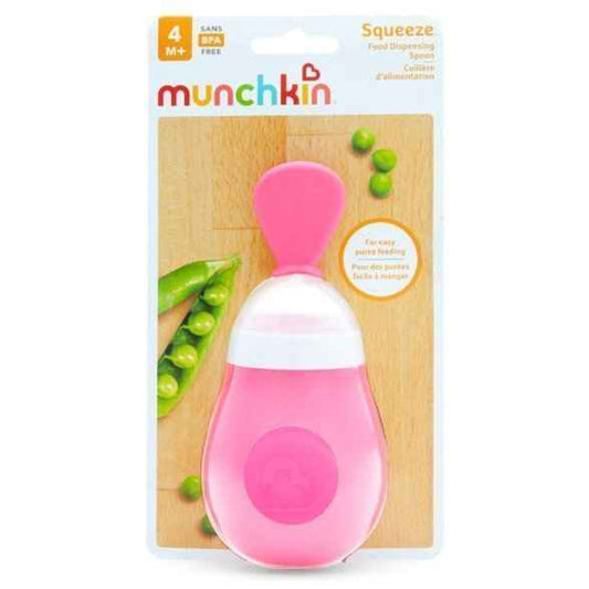 Munchkin Squeeze Presser (4m+) Spoon. - Adenzo Comfies