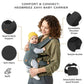 Neobreez ZAVII 2-in-1 Baby Carrier for Newborns To Toddler,Head Support,Extra Soft&Ergonomic,Detachable Privacy Hood&Saliva Cotton Bib,Lightweight Easily Adjustable Hip Infant Carrier,7-26lbs,3-12kg. - Adenzo Comfies