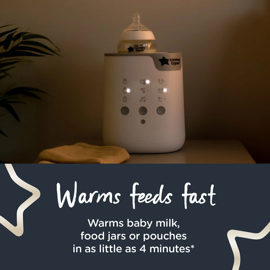 Tommee Tippee Electric Bottle Warmer - All - in - One Advanced Multi - Warm Food Warmer - Adenzo Comfies