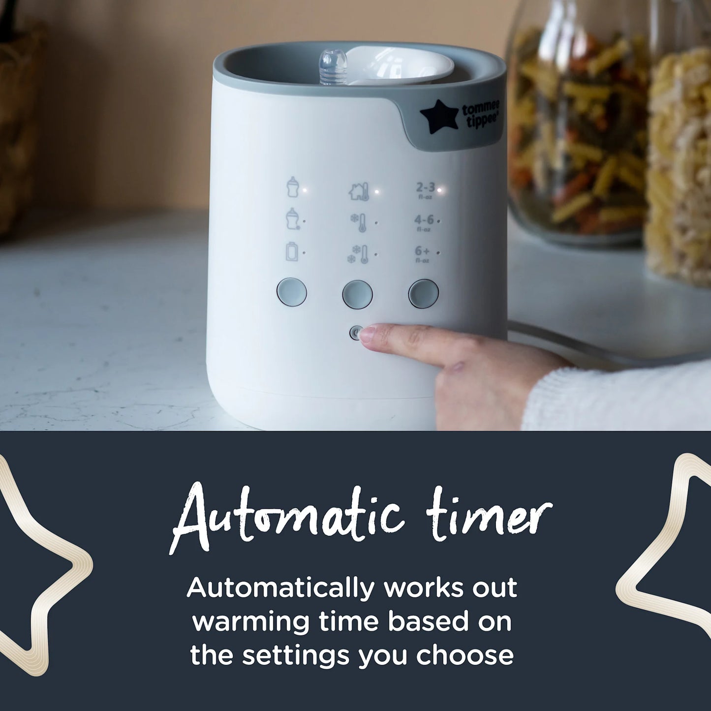 Tommee Tippee Electric Bottle Warmer - All - in - One Advanced Multi - Warm Food Warmer - Adenzo Comfies