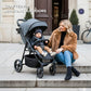 Neobreez TETRA Compact All-Terrain Baby Toddler Stroller, Pushchair Buggy,One Hand Fold Deep&Wide Seat,UV&Waterproof Canopy, Bag,Phone&Cup Holder&Toy Strap,LED lights,0-4yrs,22kg.