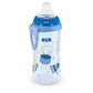 NUK Active Cup Drinking Cup | 12+ Months | Leak-Proof Drinking Spout | Clip & Protective Cap | BPA | 300 ml | Disney Winnie The Pooh | White