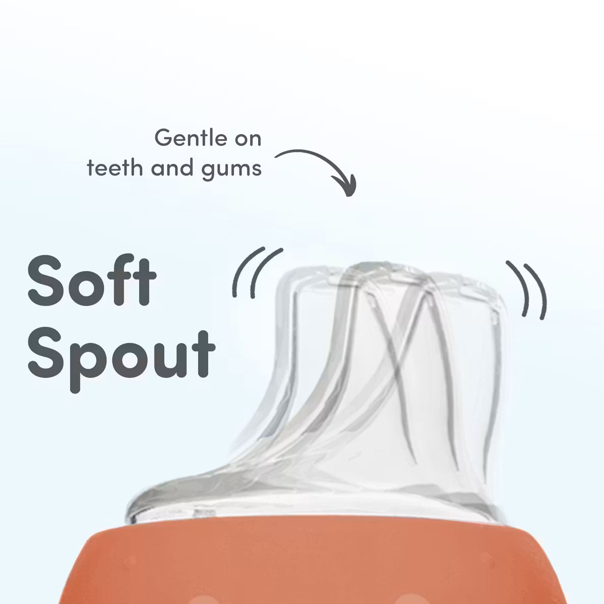 NUK Replacement Spout – Soft Silicone, Leak‑Proof