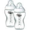 Tommee Tippee Natural Start Baby Bottles, 0m+, 2 Pack (260ml & 340ml), Anti‑Colic Valve, BPA‑Free, Easy Hold Design - Adenzo Comfies