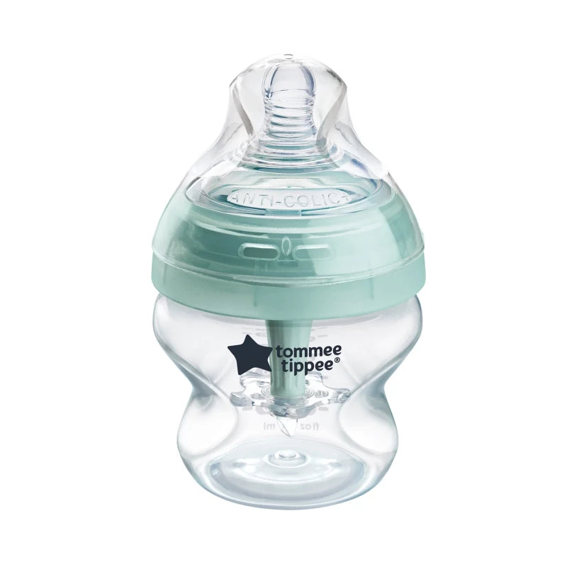 Tommee Tippee Baby Bottles Natural Start & Advanced Anti‑Colic, 2 pack 260ml (Slow Flow)