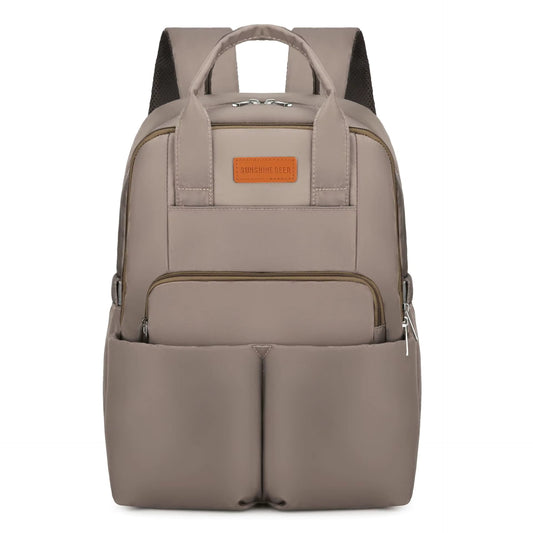 Sunshine Deer New Fashion Mommy Bag for Women Multifunctional Mother and Baby Bag with Large Capacity Pregnant Women Backpack Wholesale - Adenzo Comfies