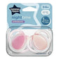 Tommee Tippee Night Time Soothers, 0–6m, 2 Pack, Glow in the Dark, BPA‑Free, Hygienic - Adenzo Comfies