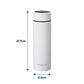 Nuby RapidCool Portable Baby Bottle Maker - with Milk Powder Dispenser and Digital Lid - Ideal for Travel Bottles and Night Feeds . - Adenzo Comfies