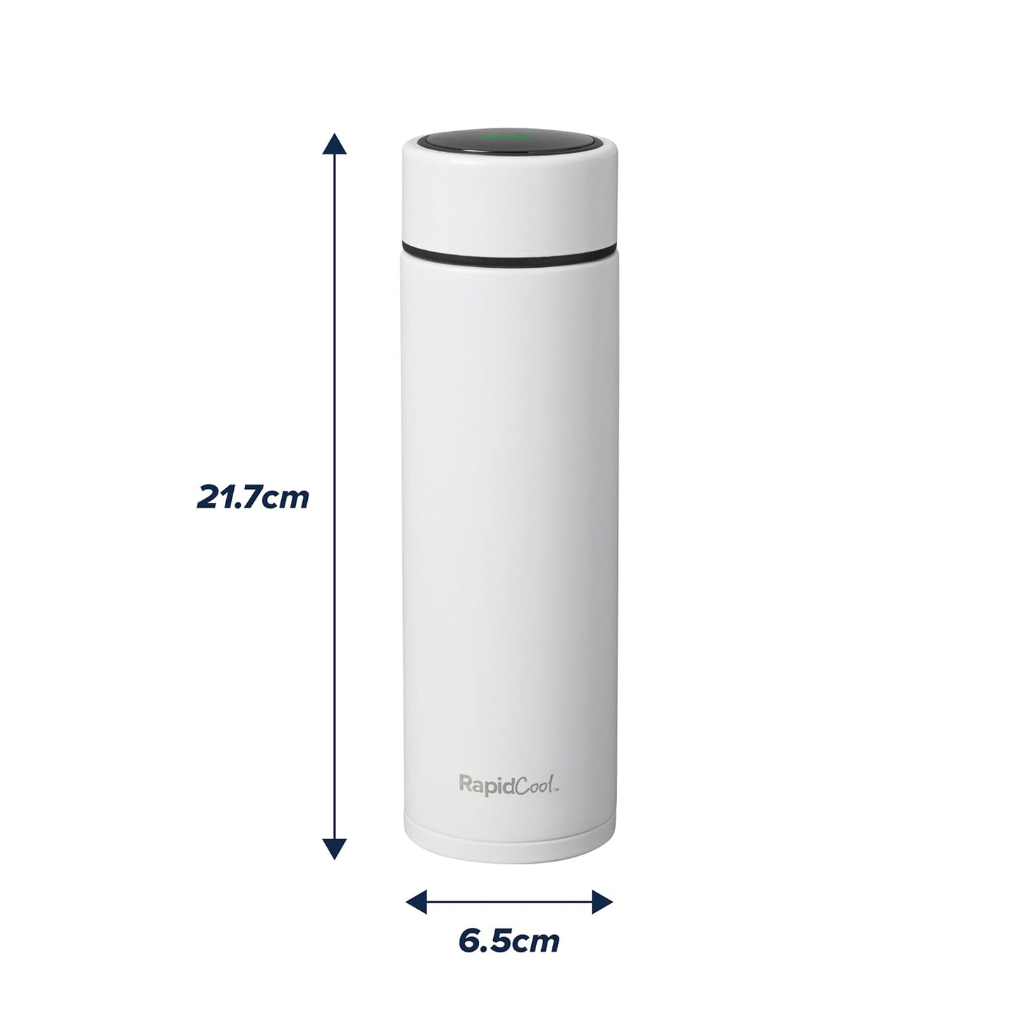 Nuby RapidCool Portable Baby Bottle Maker - with Milk Powder Dispenser and Digital Lid - Ideal for Travel Bottles and Night Feeds . - Adenzo Comfies