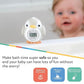 Nuby Penguin Baby Bath Thermometer - Digital Thermometer with Easy to Read Screen | BPA Free | Suitable from Birth (Grey)