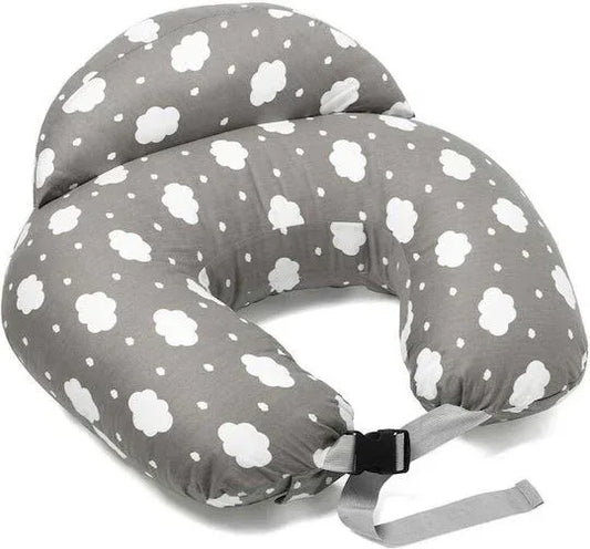 Multifunctional and Adjustable Nursing Pillow for breastfeeding, bottle - feeding, and pregnancy comfort. - Adenzo Comfies