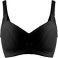 OKUS Comfy Cotton Maternity & Nursing Bra - Cups with Front Flap Closure Easy Breastfeeding - Clip Down Nursing Feeding Bra - Adjustable Non Slip Sholder Straps - Soft Cup Bra - Adenzo Comfies