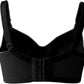 OKUS Comfy Cotton Maternity & Nursing Bra - Cups with Front Flap Closure Easy Breastfeeding - Clip Down Nursing Feeding Bra - Adjustable Non Slip Sholder Straps - Soft Cup Bra
