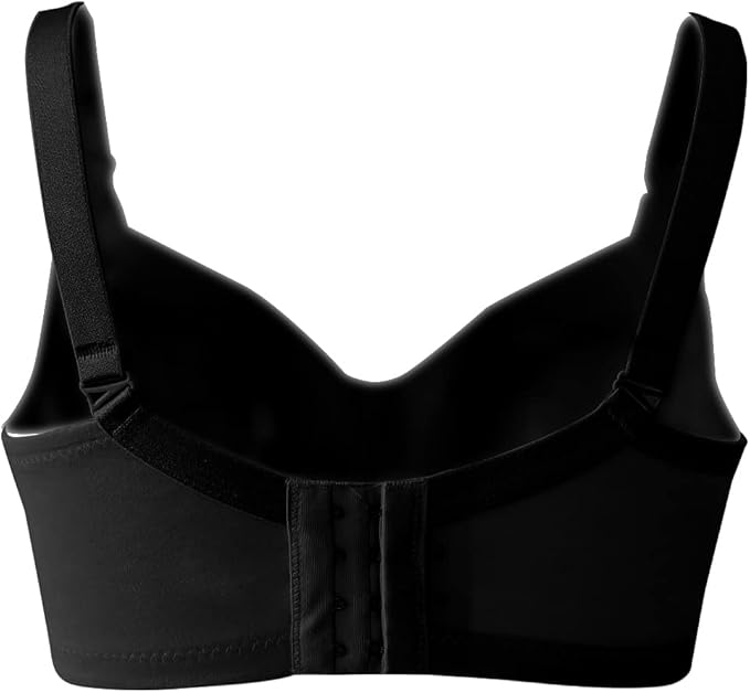 OKUS Comfy Cotton Maternity & Nursing Bra - Cups with Front Flap Closure Easy Breastfeeding - Clip Down Nursing Feeding Bra - Adjustable Non Slip Sholder Straps - Soft Cup Bra