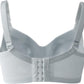 OKUS Comfy Cotton Maternity & Nursing Bra - Cups with Front Flap Closure Easy Breastfeeding - Clip Down Nursing Feeding Bra - Adjustable Non Slip Sholder Straps - Soft Cup Bra