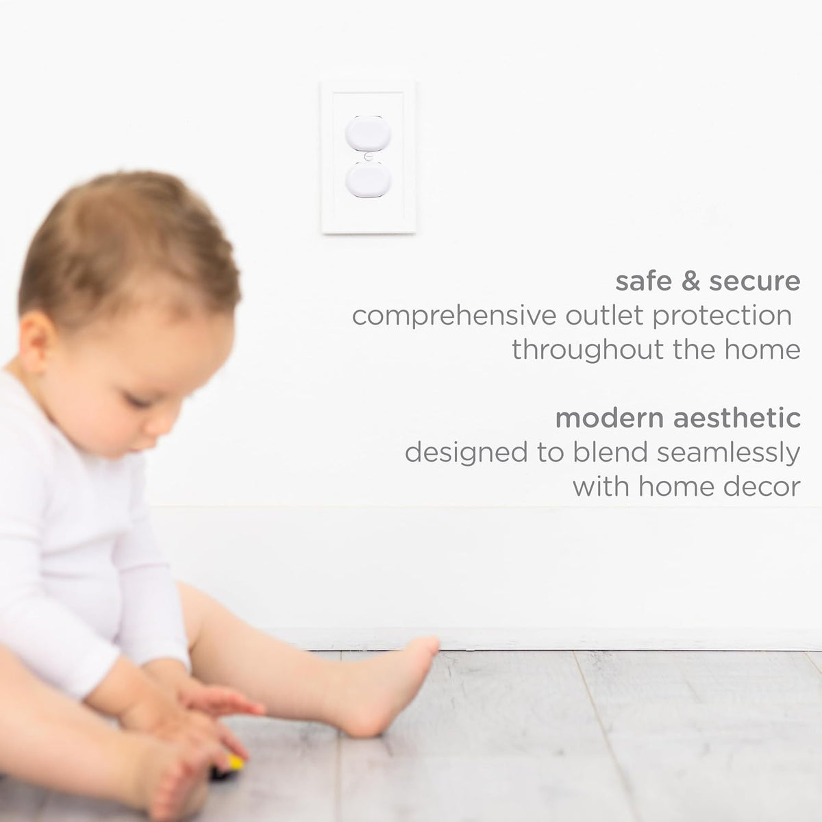 Ubbi - Outlet Covers For Child Safety - 24 Pcs. - Adenzo Comfies