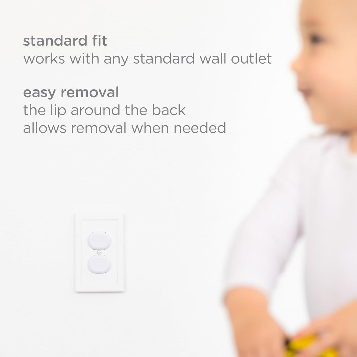 Ubbi - Outlet Covers For Child Safety - 24 Pcs. - Adenzo Comfies