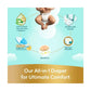 Pampers Premium Care Ultimate Comfort Taped Diapers Size 1 (2–5kg) – Aloe Vera & Vitamin E, 1000 Leak Locks, 50 Pieces - Adenzo Comfies