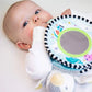 Penguin Soft Touch Baby Book – Interactive Crinkle & Peek - a - Boo Story Book with Mirror, Teether - Friendly, 0+ Months - Adenzo Comfies