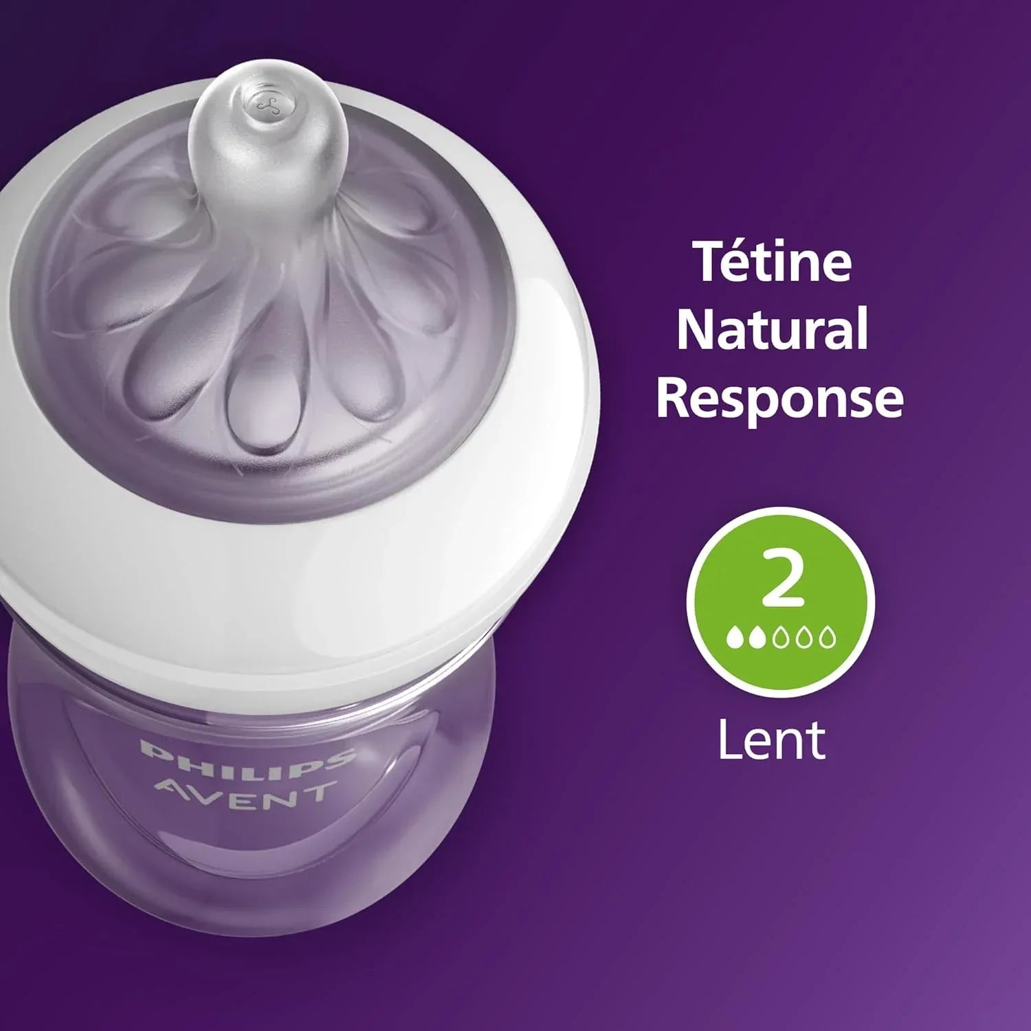Philips AVENT Natural Response Bottle 125 ml with AirFree Valve, BPA - Free, for Babies 0 Months+ (Model SCY670/01) - Adenzo Comfies