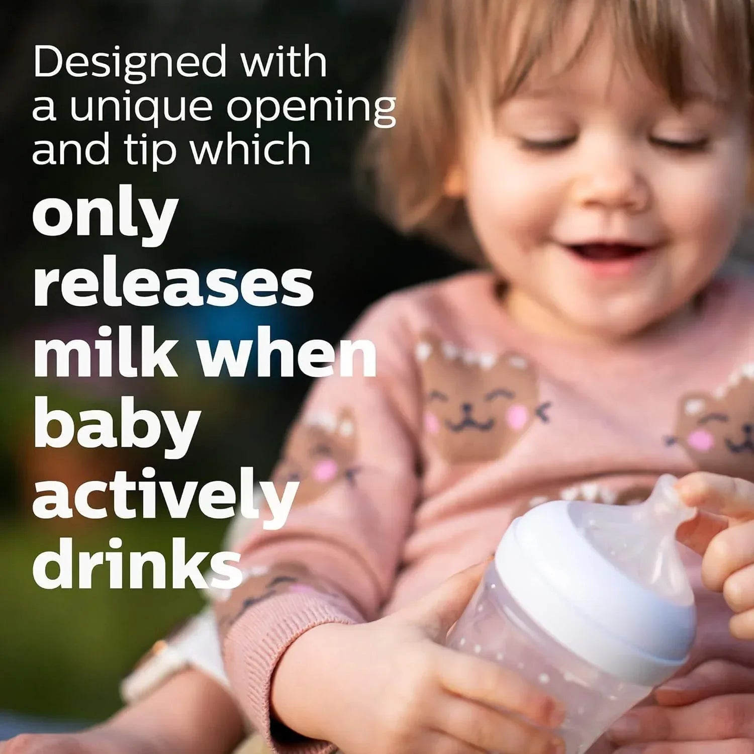 Philips Avent Baby Bottle Natural Response – 330 ml, BPA - Free, Suitable for Babies 3 Months+ (Model SCY906/01) - Adenzo Comfies