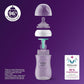 Philips Avent AirFree Vent Baby Bottle Newborn Gift Set - 4 Baby Milk Bottles with Air-Free Vent, Ultra-Soft Pacifier and Bottle Brush, Babies Aged 0-12 Months+