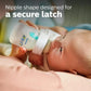 Philips Avent Anti - Colic Baby Bottle with AirFree Vent, 4oz, with Flow 1 Nipples, 0m+, 1Pk, Clear, SCY701/91 - Adenzo Comfies