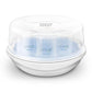 Philips AVENT Microwave Steam Sterilizer/ Advanced Electric Steam for Baby Bottles, Pacifiers, Cups and More, SCF281/05 | SCF291/00