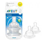 Philips Avent Natural Nipple Newborn Flow Count PACK OF 2 - Adenzo Comfies