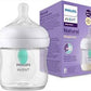 Philips Avent Natural Response Baby Bottle - 260ml Baby Milk Bottle with AirFree Vent, BPA Free for Newborn Babies Aged 3-6 Months