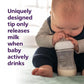 Philips Avent Natural Response Plastic Baby Bottle - 330Ml Pack of 2 |Baby Milk Bottle |Bpa Free for Babies with 3M+ Teat (SCY906/02) - Adenzo Comfies
