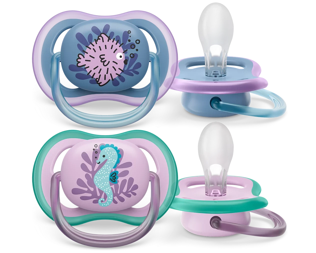 Philips Avent Ultra Air Pacifier SCF085/61 – 6-18 Months, 2 Pack - Adenzo Comfies
