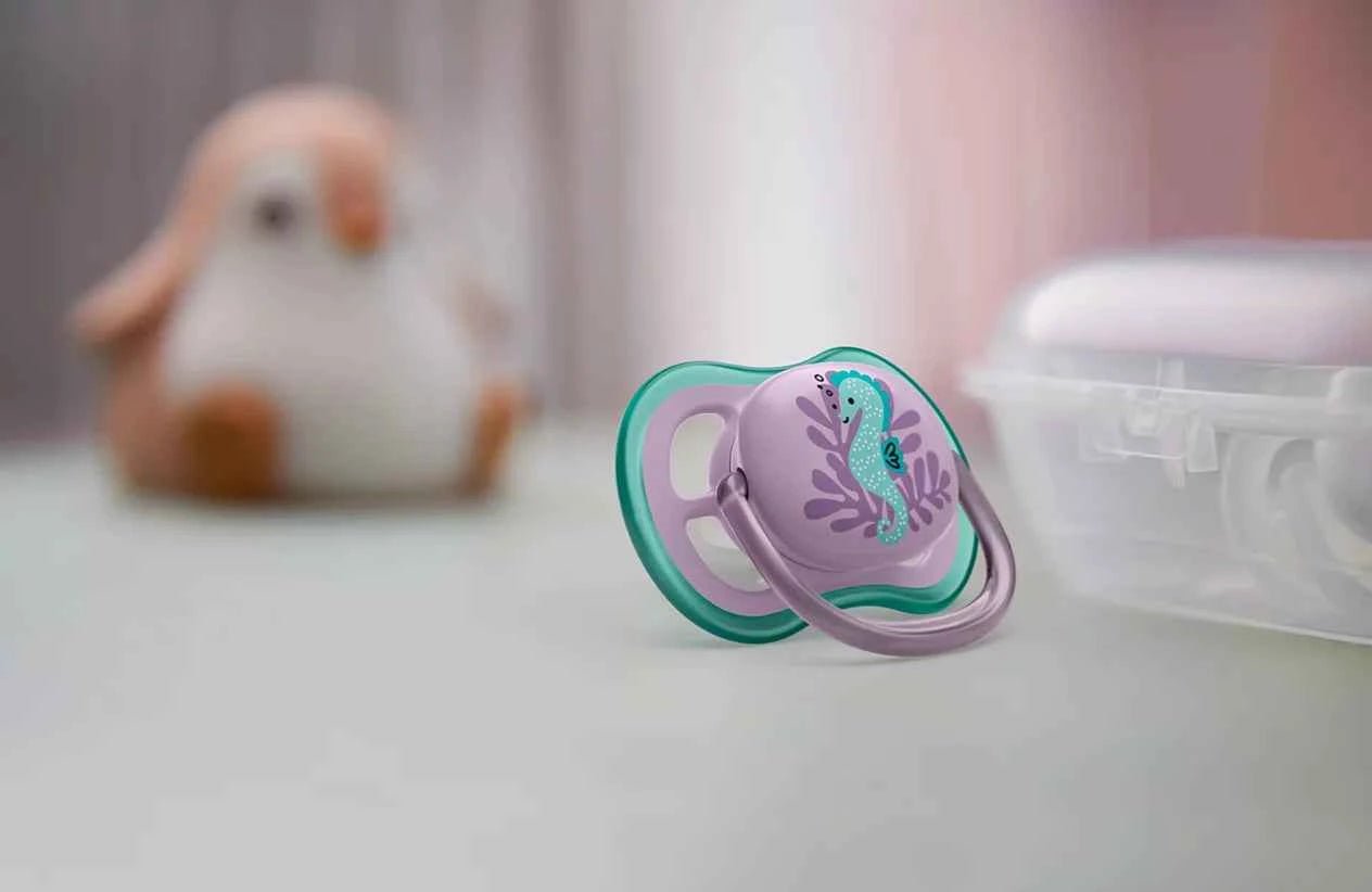 Philips Avent Ultra Air Pacifier SCF085/61 – 6-18 Months, 2 Pack - Adenzo Comfies