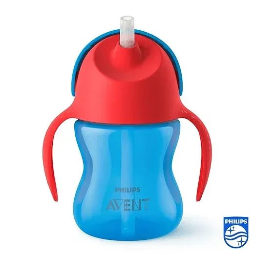 Philips Avent Straw Cup SCF796/01 – 300ml Leak - Proof, BPA - Free, Easy - to - Clean Toddler Drinking Cup with Flexible Soft Silicone Straw for Independent Drinking - Adenzo Comfies