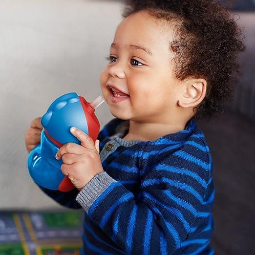 Philips Avent Straw Cup SCF796/01 – 300ml Leak - Proof, BPA - Free, Easy - to - Clean Toddler Drinking Cup with Flexible Soft Silicone Straw for Independent Drinking - Adenzo Comfies