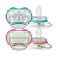 Philips Avent Ultra Air Nighttime Pacifier SCF376/19 – Glow‑in‑the‑Dark Handle (0–6m) - Adenzo Comfies