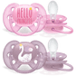 Philips Avent Ultra Soft Pacifier SCF228/01 – 6–18 Months, 2 Pacifiers - Adenzo Comfies
