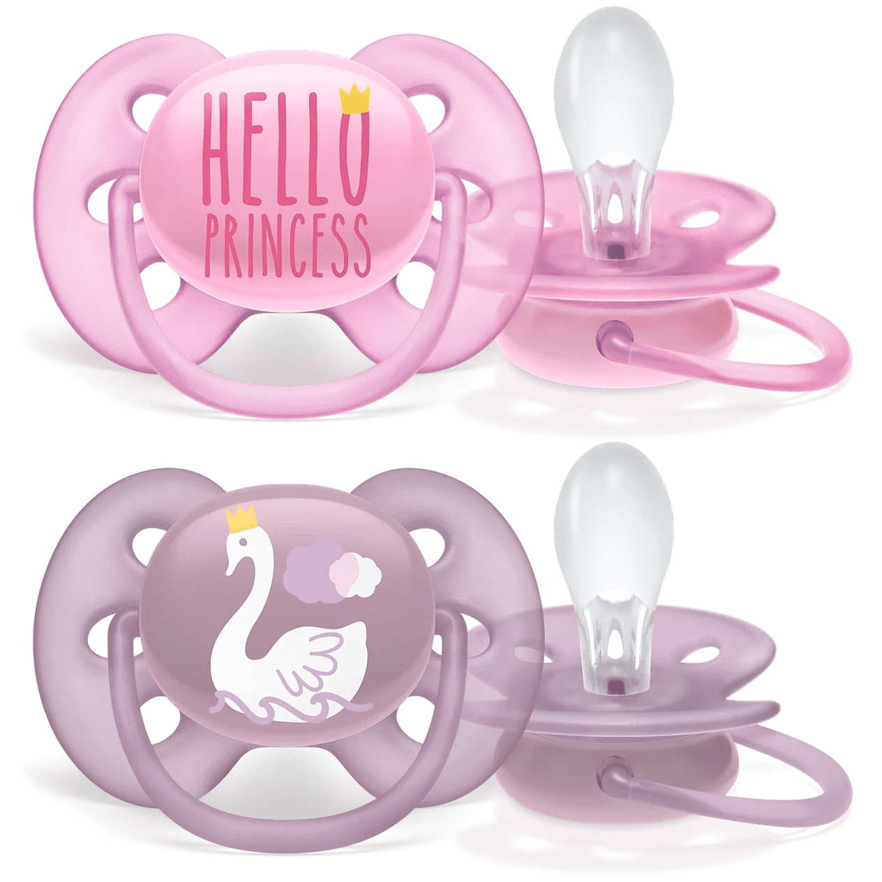 Philips Avent Ultra Soft Pacifier SCF228/01 – 6–18 Months, 2 Pacifiers - Adenzo Comfies