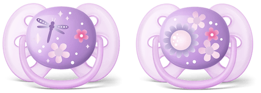 Philips Avent Ultra Soft Pacifier SCF227/22 – 6-18 Months, 2 Pack - Adenzo Comfies
