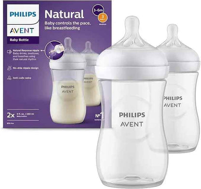 AVENT Philips Natural Response 3.0 Baby Bottle - Adenzo Comfies
