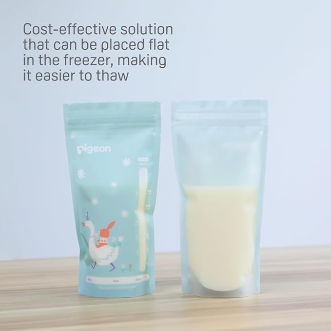 Pigeon Breast Milk Storage Bags Animals 180ml 25 bags