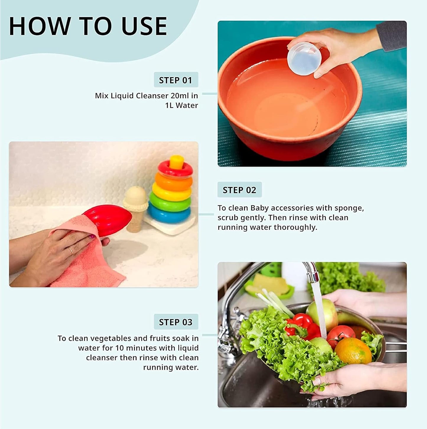 Pigeon Liquid Cleanser Bottle, 200ml