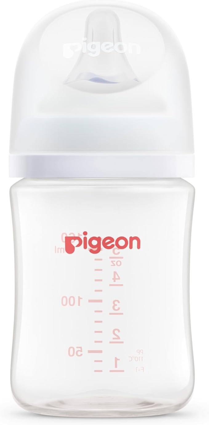 Pigeon SofTouch III Baby Bottle for 3+ Months Babies, BPA & BPS-Free, 240ml, PP, 1 Pack
