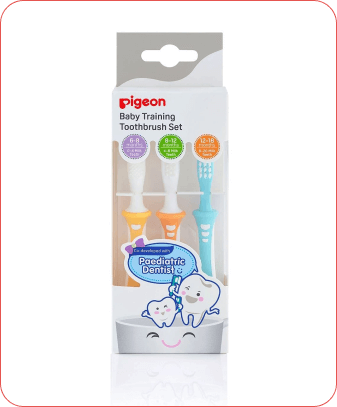 Pigeon N11305366A Trainer Toothbrush Set